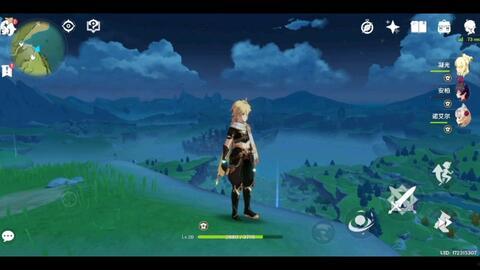 原神爆料动画视频素材,神秘世界探险，揭开元素之力之谜